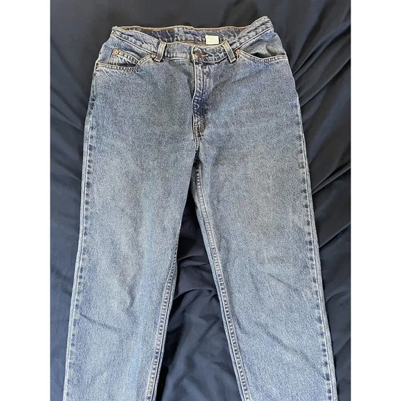 Vintage 90s Levi's 912 Women Mom Jeans Size 13 Orange Tab Slim Fit USA - Picture 7 of 8